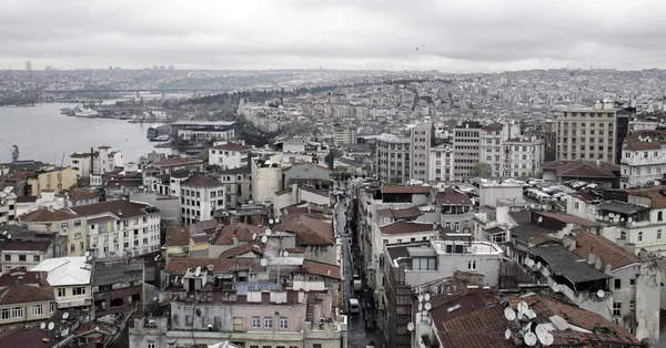 鳥の飛行の高さからイスタンブール — ストック写真