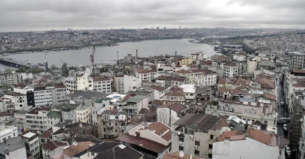 Istanbul depuis la hauteur du vol de l'oiseau — Photo