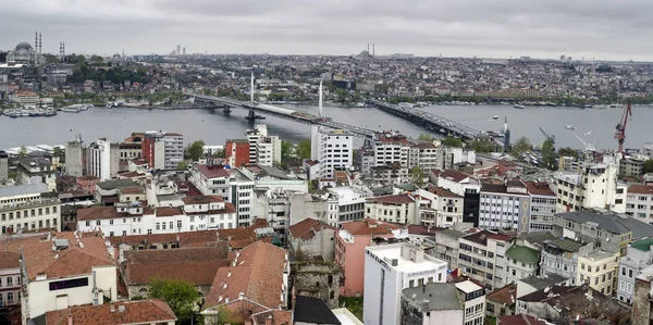 Istanbul depuis la hauteur du vol de l'oiseau — Photo