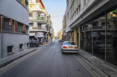 Lefkoşa - 21 Mart 2017: Lefkoşa Caddesi üzerinde 21 Mart 2017 yılında N