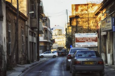 Lefkoşa, Kıbrıs üzerinde 21 Mart 2017: Birleşmiş Milletler tampon bölge (G