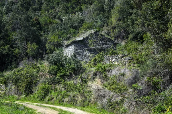 Terk edilmiş Mount Athos cepten