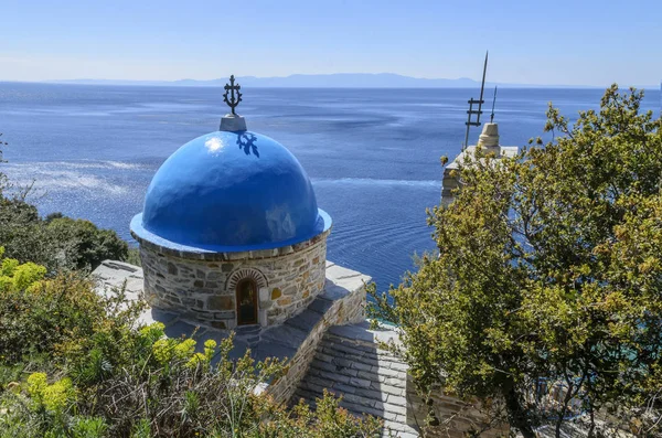 Küçük kilise ve Şapel Athos, Chalkidiki, orta Makedonya, Yunanistan