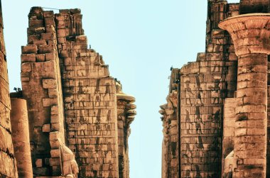 Tapınağı karnak (Antik thebes) in. Luksor, Mısır