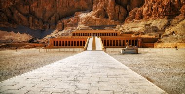 Mısır. Luxor. Deir el-Bahari (Deir el-Bahri). Morg depo