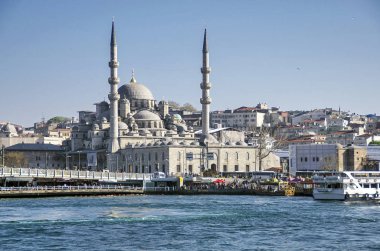 İstanbul Eminönü bölgesinde, Türkiye'nin yeni Camii (yeni cami)