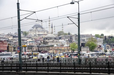 Istanbul, Türkiye - 11 Nisan 2014: sokaklar İstanbul ' da 11 Nisan 2014 yürüyüş.