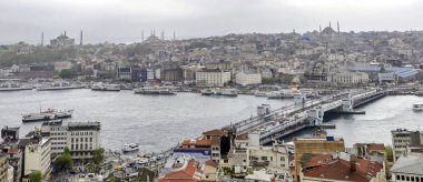 Galata Kulesi Istanbul havadan görünümü