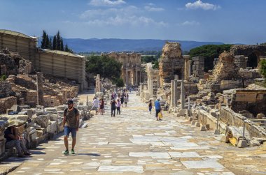 13 Haziran 2017 / Izmir Türkiye / şehir Efes