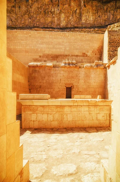 Egito. Luxor. Deir el-Bahari (Deir el-Bahri). O Templ Mortuário — Fotografia de Stock