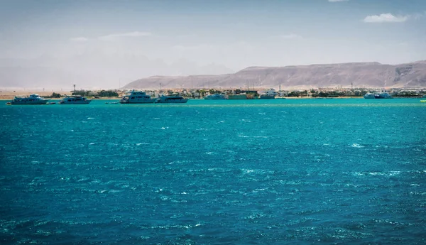 Vista Costa Gouna Egipto África Del Norte — Foto de Stock