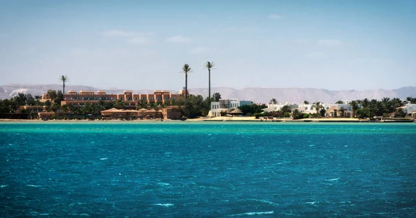 Uitzicht Kustlijn Gouna Egypte Noord Afrika — Stockfoto