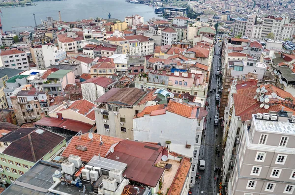 Vista de Estambul desde la torre de galata — Foto de Stock