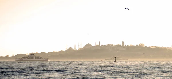 Κωνσταντινούπολη Άποψη Από Τον Βόσπορο — Φωτογραφία Αρχείου