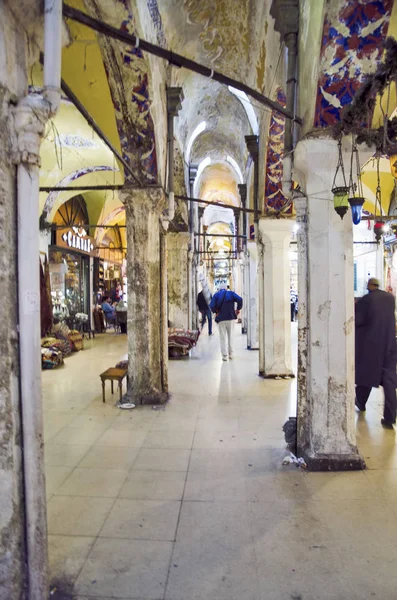 Istanbul Abril Gran Bazar Interior Abril 2014 Estambul Uno Los —  Fotos de Stock