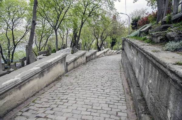 Istanbul'da Eyüp mezarlığı