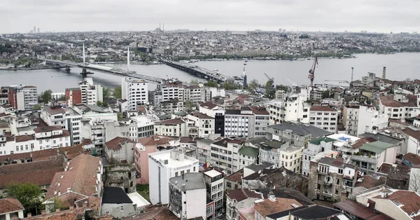 ガラタ塔からイスタンブール航空写真ビュー — ストック写真
