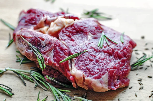 Lezzetli biftek. Arka plan üzerinde nesne