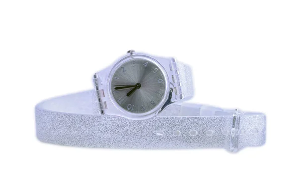 Montres femme isolées sur blanc — Photo