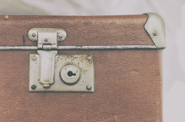 Eski bavul ayrıntılarını