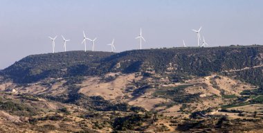 Kıbrıs road, Doğa, çam ve tepeler
