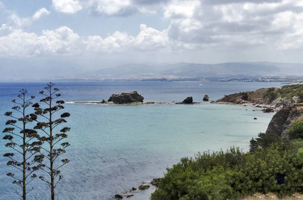 Beach Aphrodite Bath Polis Cyprus — Stock Photo, Image