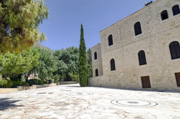 Mosteiro de Neophytos em Chipre perto de Paphos — Fotografia de Stock