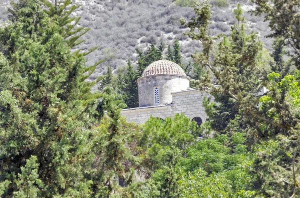 Klasztor na Cyprze, w pobliżu Paphos — Zdjęcie stockowe