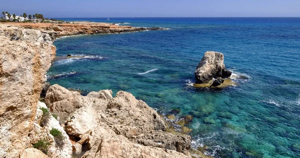 Ayia Napa Costa Chipre — Fotografia de Stock