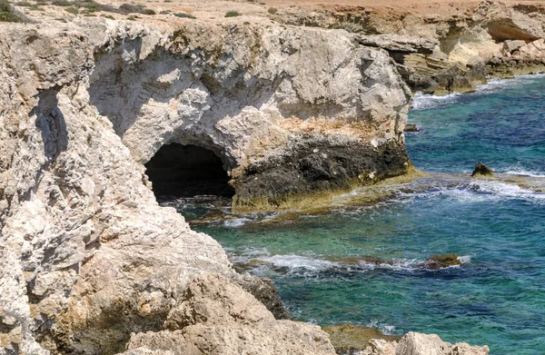Ayia Napa Küste Auf Zypern — Stockfoto