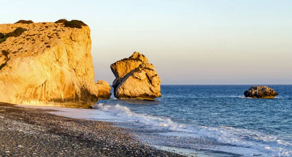 Petra tou romiou, Kıbrıs — Stok fotoğraf