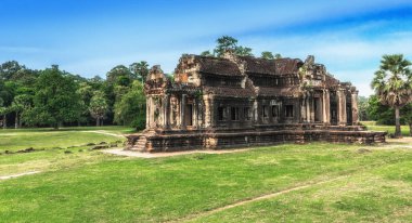 Angkor Wat kitaplığında, Siem reap, Kamboçya
