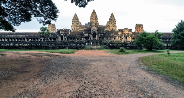 Angkor Wat Templet Siem Reap Province Kambodja — Stockfoto