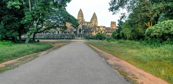 Świątynia Angkor Wat Siem Reap Prowincji Kambodża — Zdjęcie stockowe