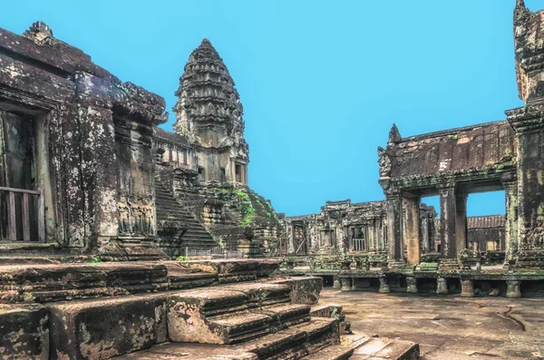 Alter Angkor Wat Tempel Siem Reap Kambodscha — Stockfoto