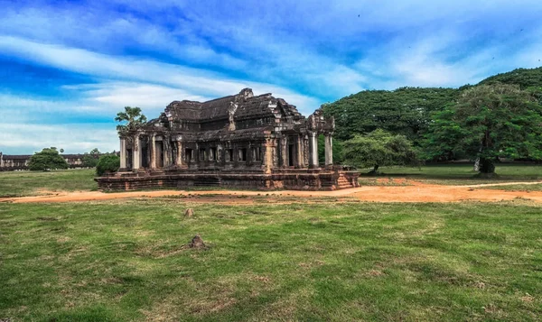 Biblioteka w Angkor Wat, Siem reap, Kambodża — Zdjęcie stockowe