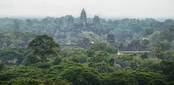 Pohled Angkor Wat Ptačí Pohled — Stock fotografie