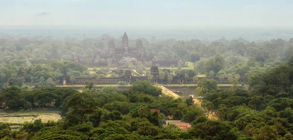 Angkor Wat Flygfoto Siem Reap Kambodja — Stockfoto