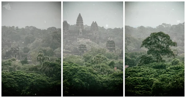 Widok Widok Ptaka Angkor Wat — Zdjęcie stockowe