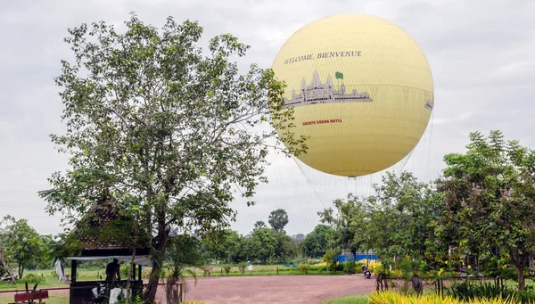 Angkor Wat Siem Reap Cambodia October 2015 Angkor Balloon Siem — Stock Photo, Image