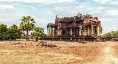 Angkor Wat, Kamboçya'daki antik Kütüphane
