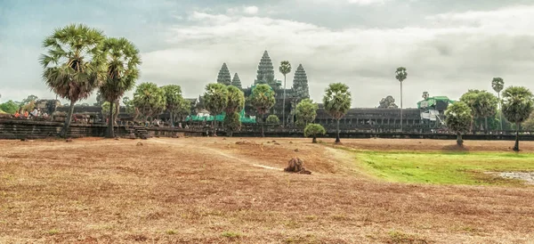 Комплекс Ангкор Ват Сиемреапе Камбоджа — стоковое фото