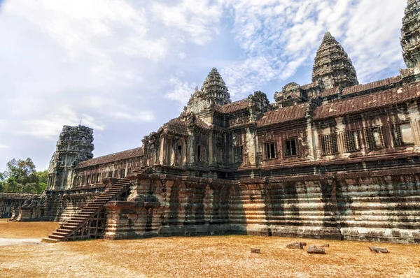 Angkor Wat Complex Cambodgia — Fotografie, imagine de stoc