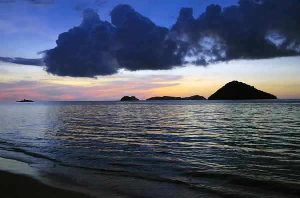 Sunset Papar Borneo — Stock Photo, Image
