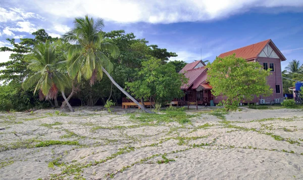 Selingan Tartaruga Isola Vicino Borneo Nel Mare Sulu — Foto Stock
