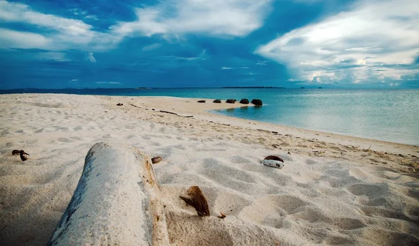 Selingan Żółwia Wyspa Pobliżu Borneo Morze Sulu — Zdjęcie stockowe