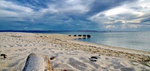 Остров Черепах Селинган Близ Борнео Море Сулу — стоковое фото