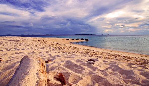 Selingan Żółwia Wyspa Pobliżu Borneo Morze Sulu — Zdjęcie stockowe