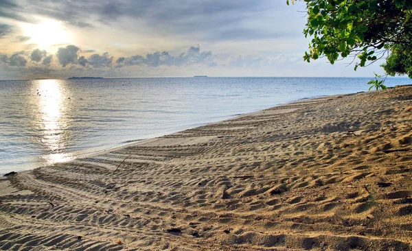 Selingan Ilha Tartaruga Selingan Ilha Tartaruga Perto Bornéu Mar Sulu — Fotografia de Stock