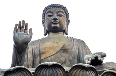 Lantau Island, big Buddha izole